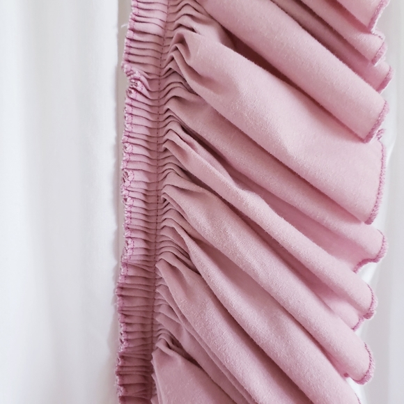 Vtg Priscilla Curtain Panels Ruffled 168W x 78L - Picture 4 of 12